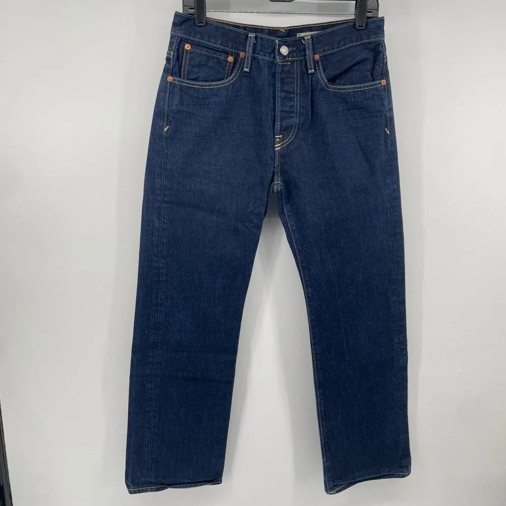 Polo Ralph Lauren Jeans Men 30x30 Blue Vintage 67 Straight Leg Denim Pants